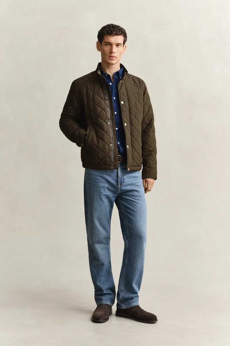 Steppjacke mit Stehkragen