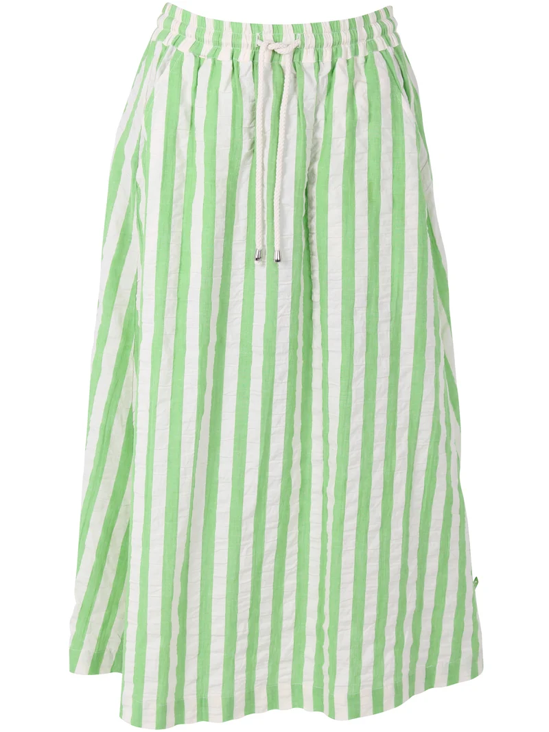 Danespresso Searsucker Skirt Bright Green/Chalk