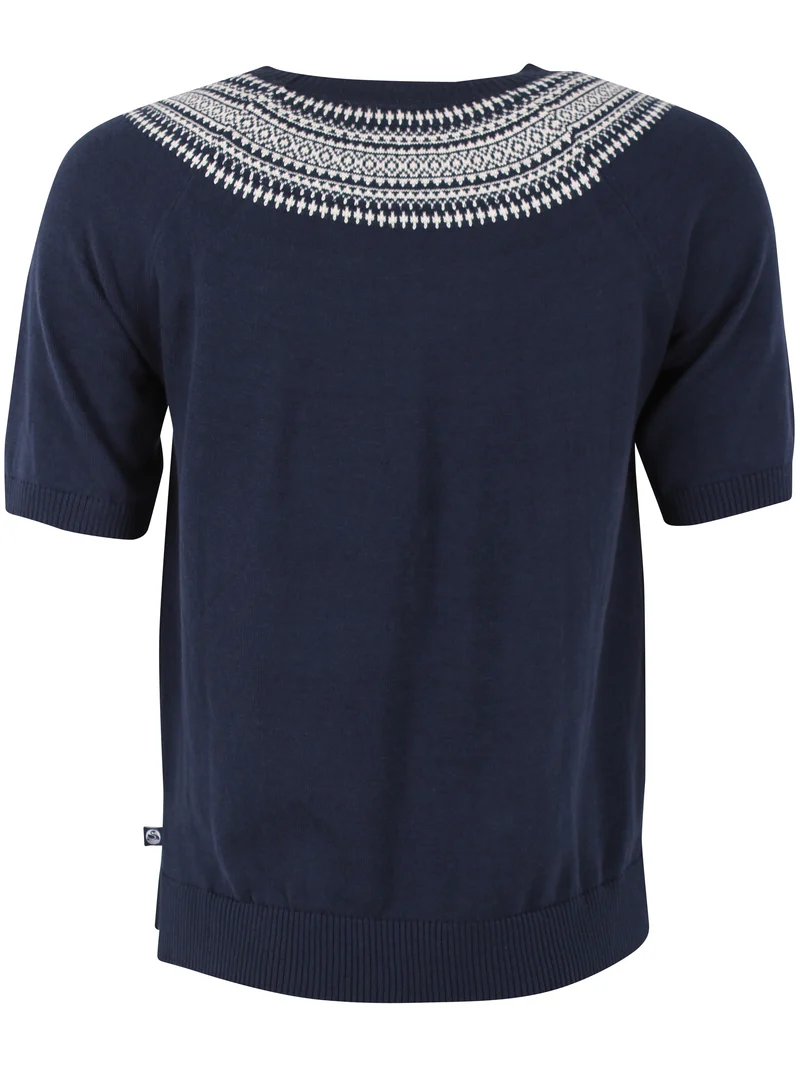 Danesilver Sweater Tee Dk Navy/Chalk