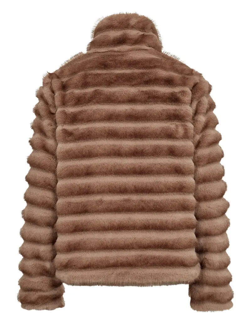 Übergangsjacke NUVITA aus Kunstfell
