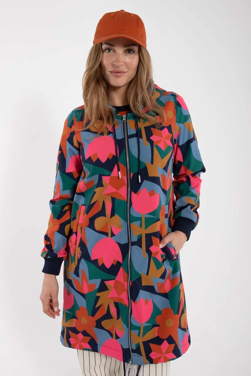 Danekarla Softshell Dk Navy GEOFLEUR