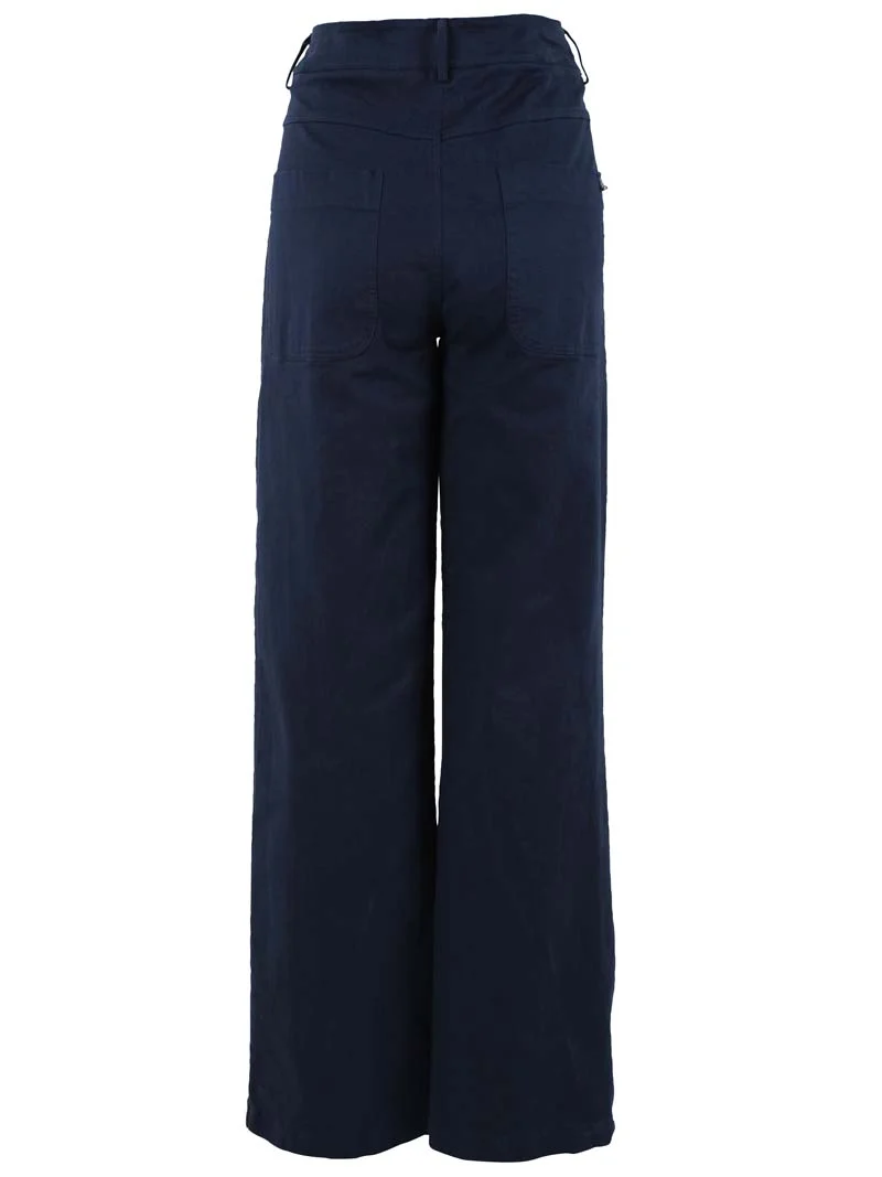 Danedaisy Stretch Twill Pants Dk Navy
