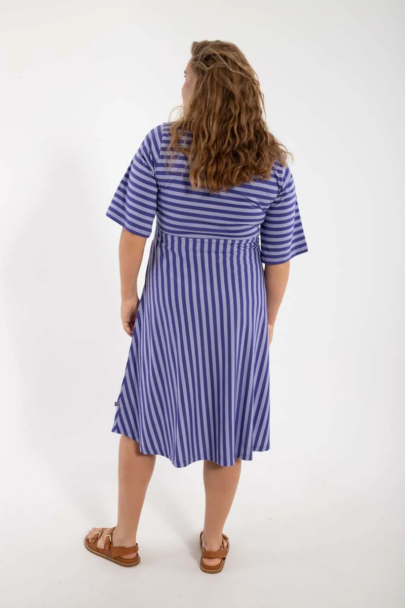 Daneviborg Flat Modal Dress Cold Purple/Lilla