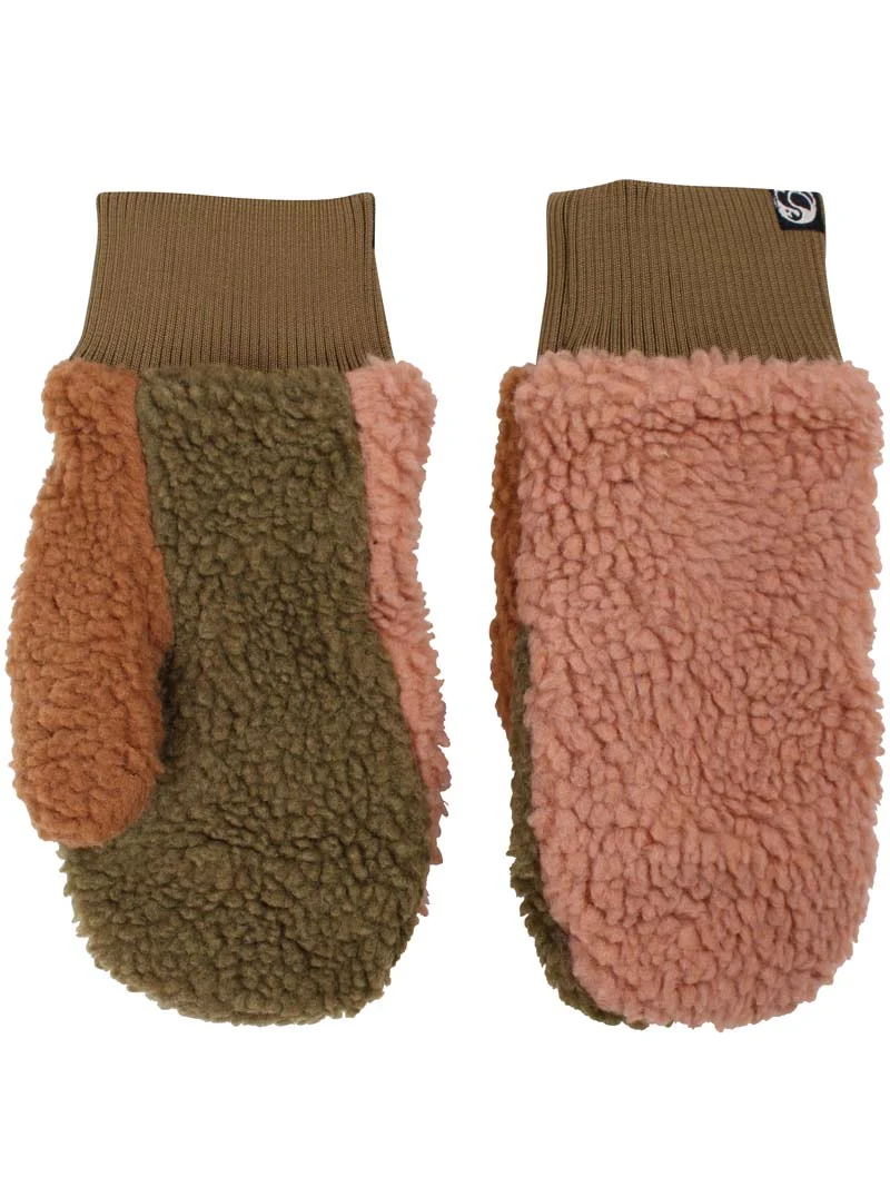 ESS - Danepuff Paws Fleece LADIES Mittens Multi 2