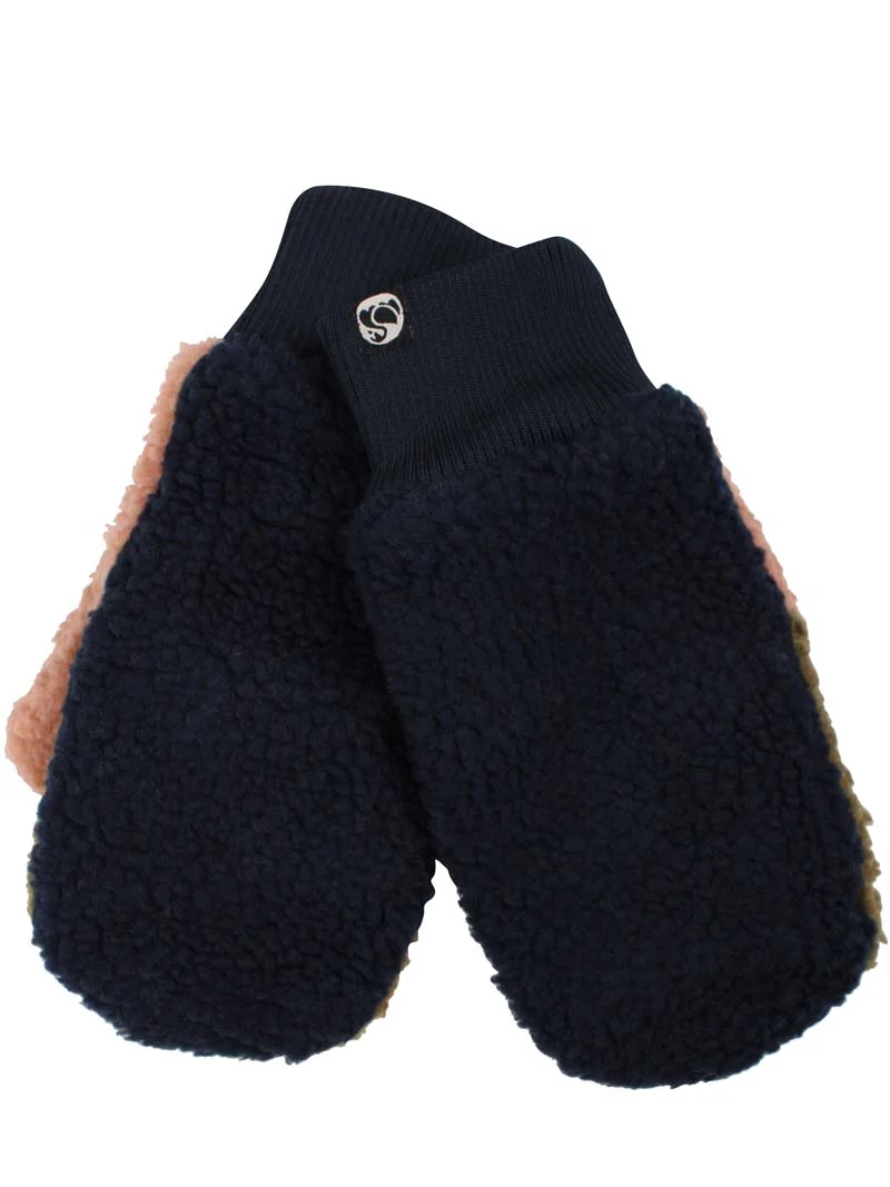 ESS - Danepuff Paws LADIES Fleece Mittens Multi 1