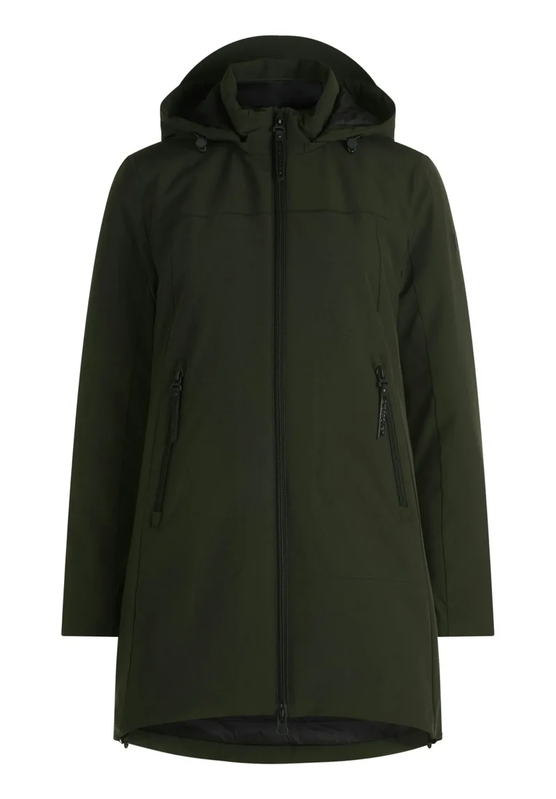 Steppjacke mit Kapuze