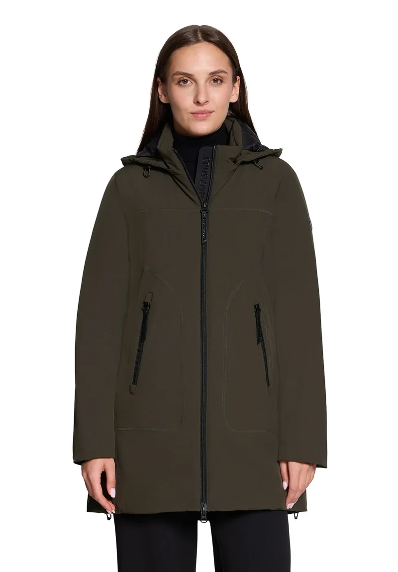 Steppjacke mit Kapuze