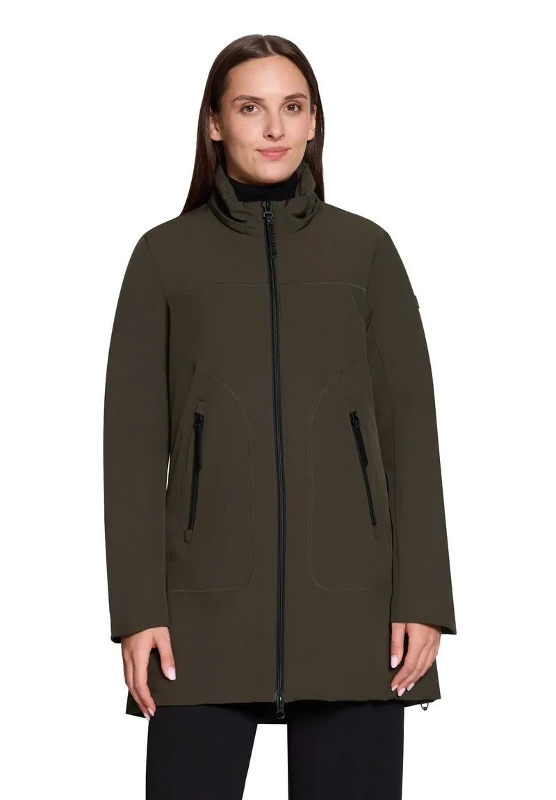Steppjacke mit Kapuze