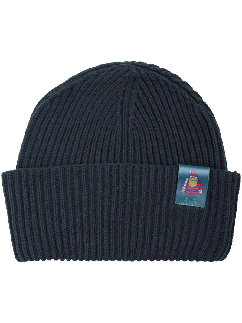 Daneby Cotton Beanie Dark Slate