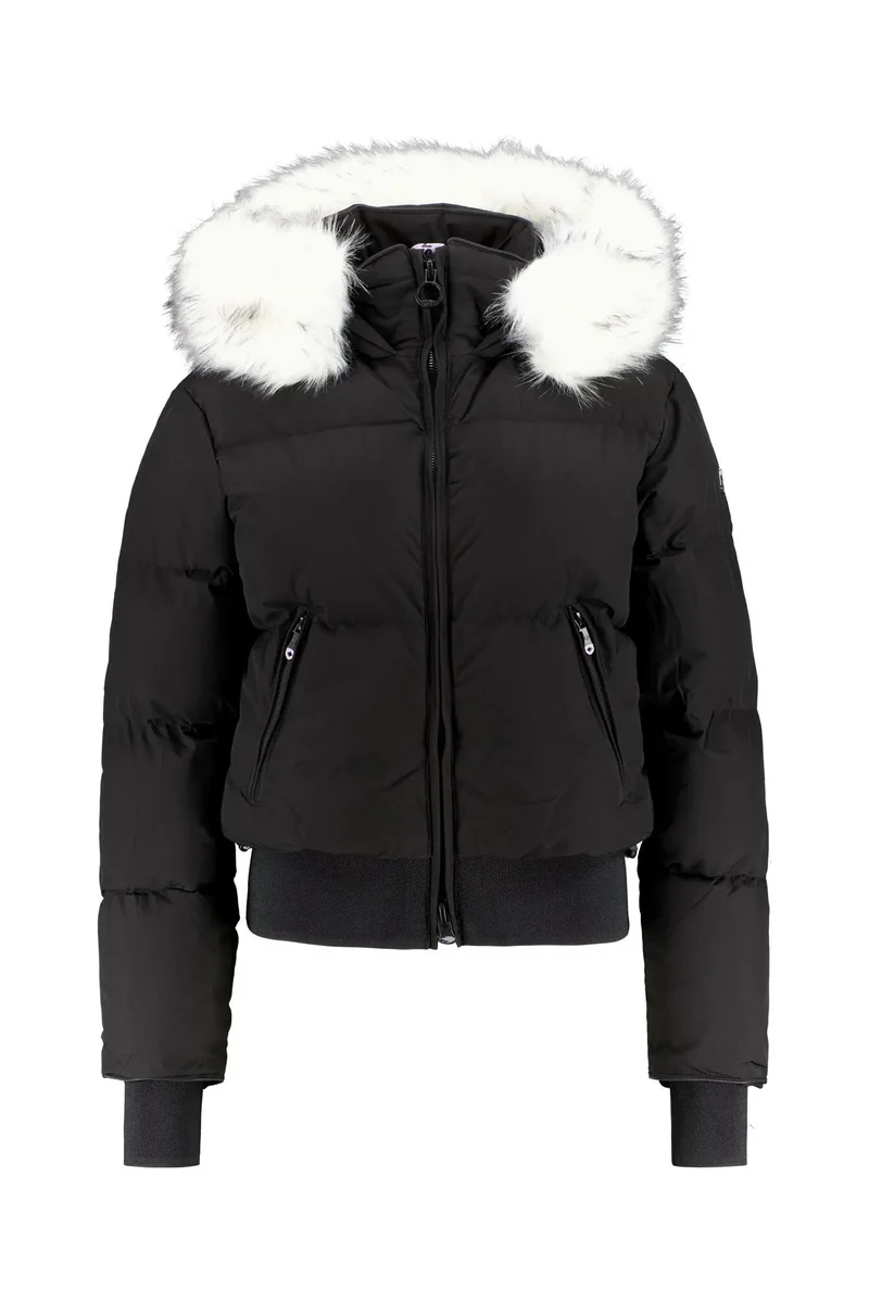 Steppjacke HONEY mit Kunstfell-Kragen