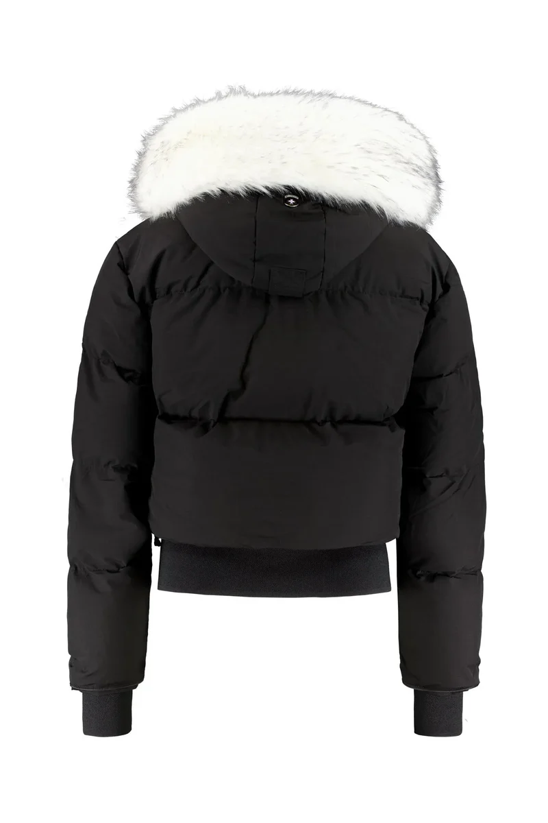 Steppjacke HONEY mit Kunstfell-Kragen