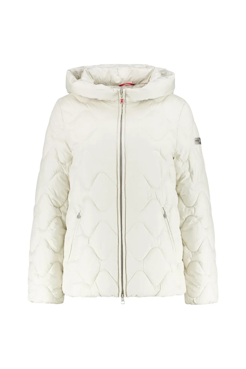 Steppjacke mit Kapuze
