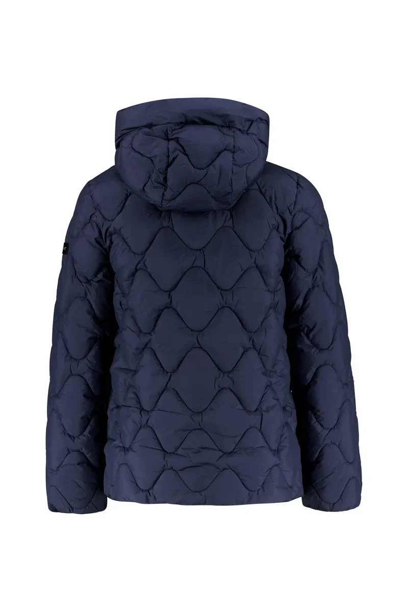 Steppjacke mit Kapuze