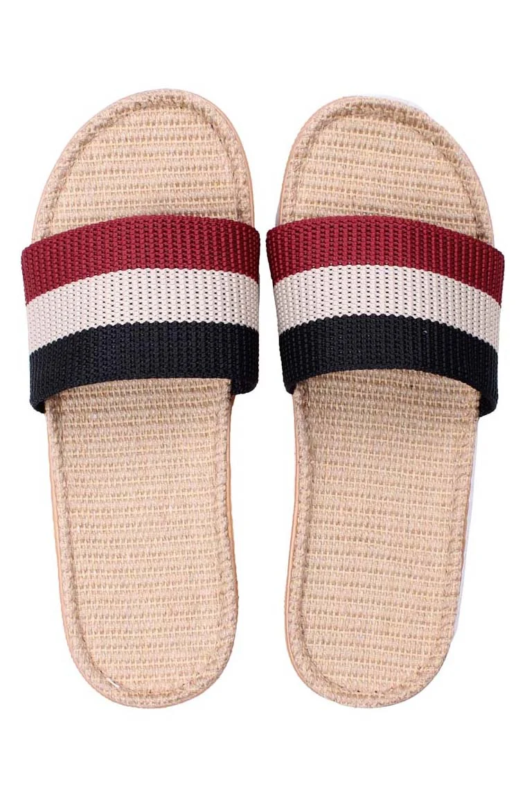 Danelulu Slippers Red/Beige/Black