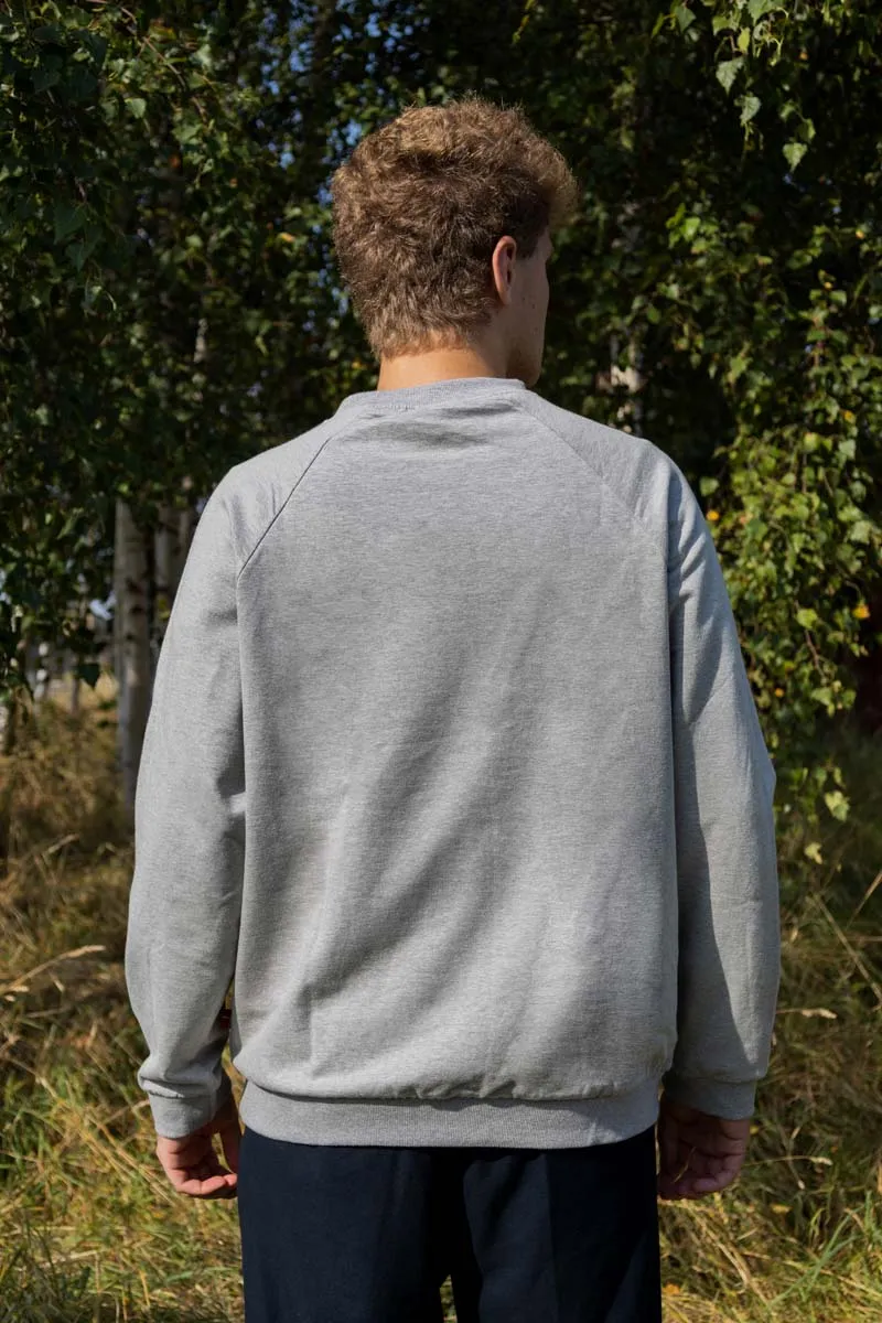 Daneviking Sweat - Grey Melange ERIK