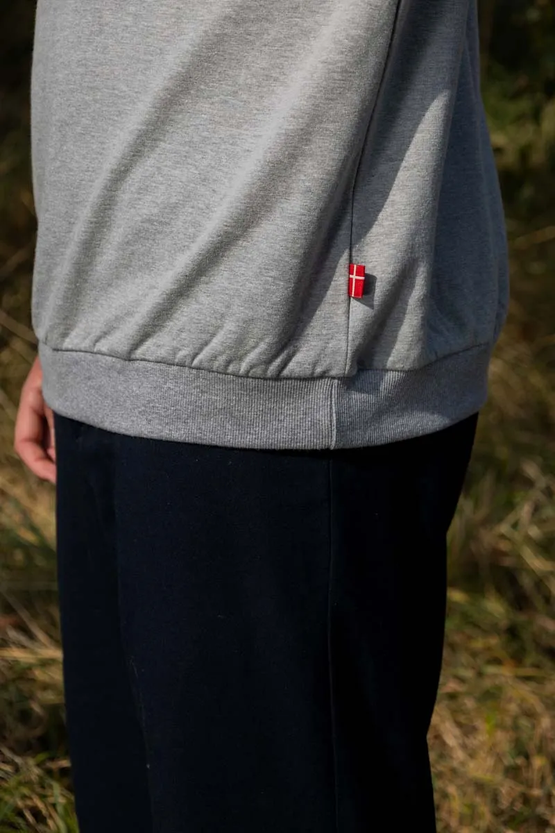 Daneviking Sweat - Grey Melange ERIK