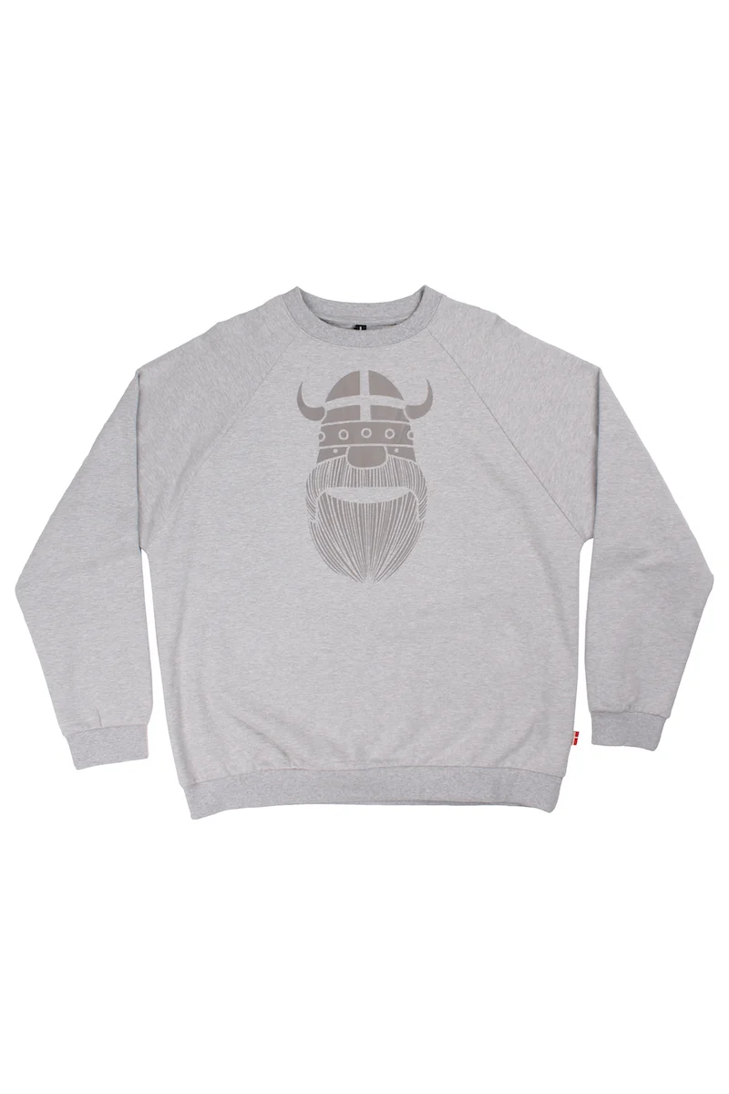 Daneviking Sweat - Grey Melange ERIK