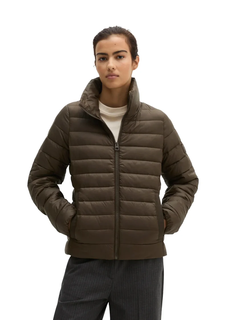 Steppjacke mit Stehkragen