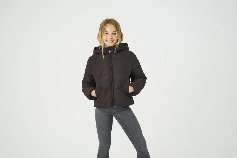 Winterjacke aus recycelten Polyester