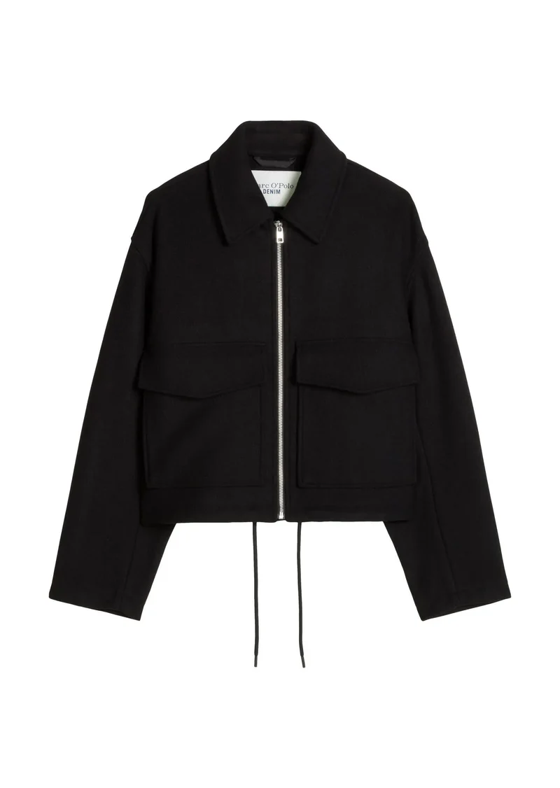 Übergangsjacke aus Wollmix