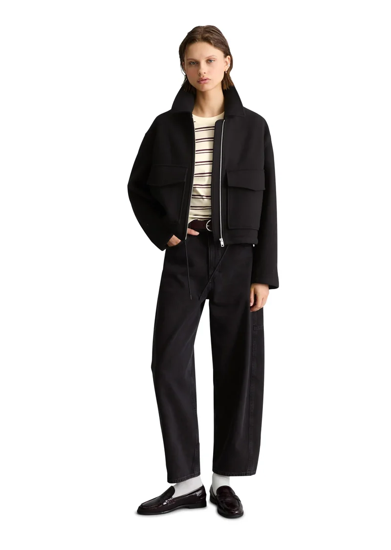 Übergangsjacke aus Wollmix