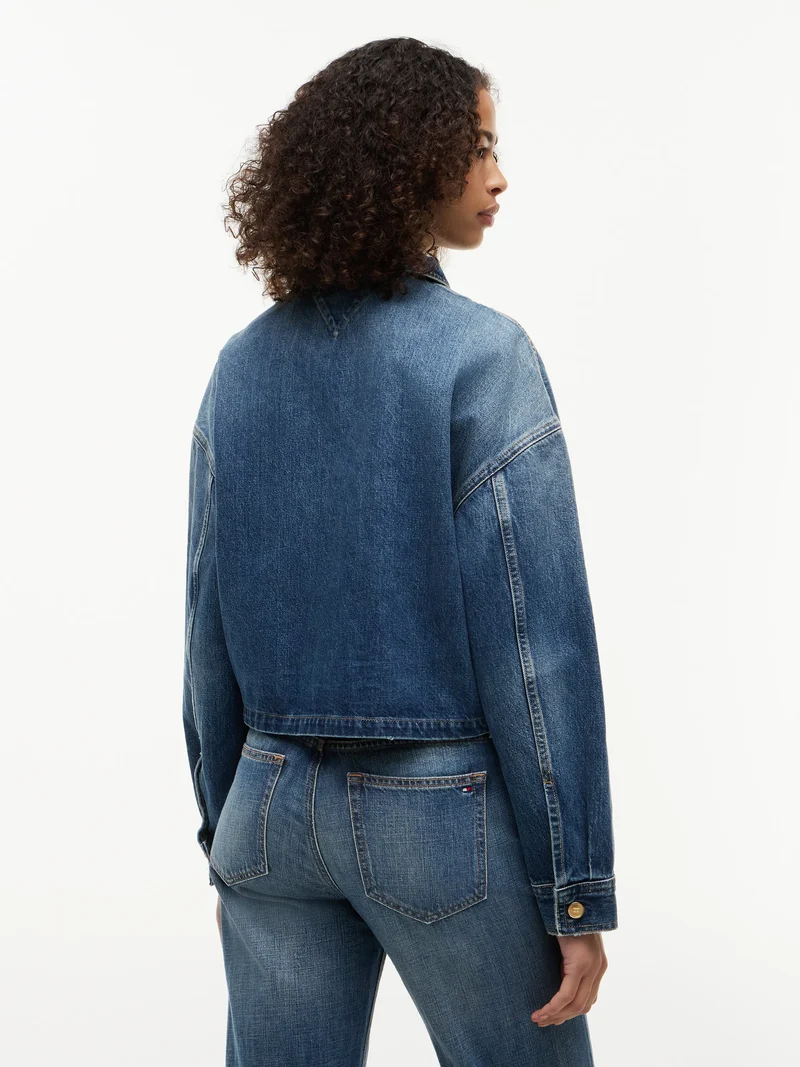 Jeansjacke Regular Fit Cropped