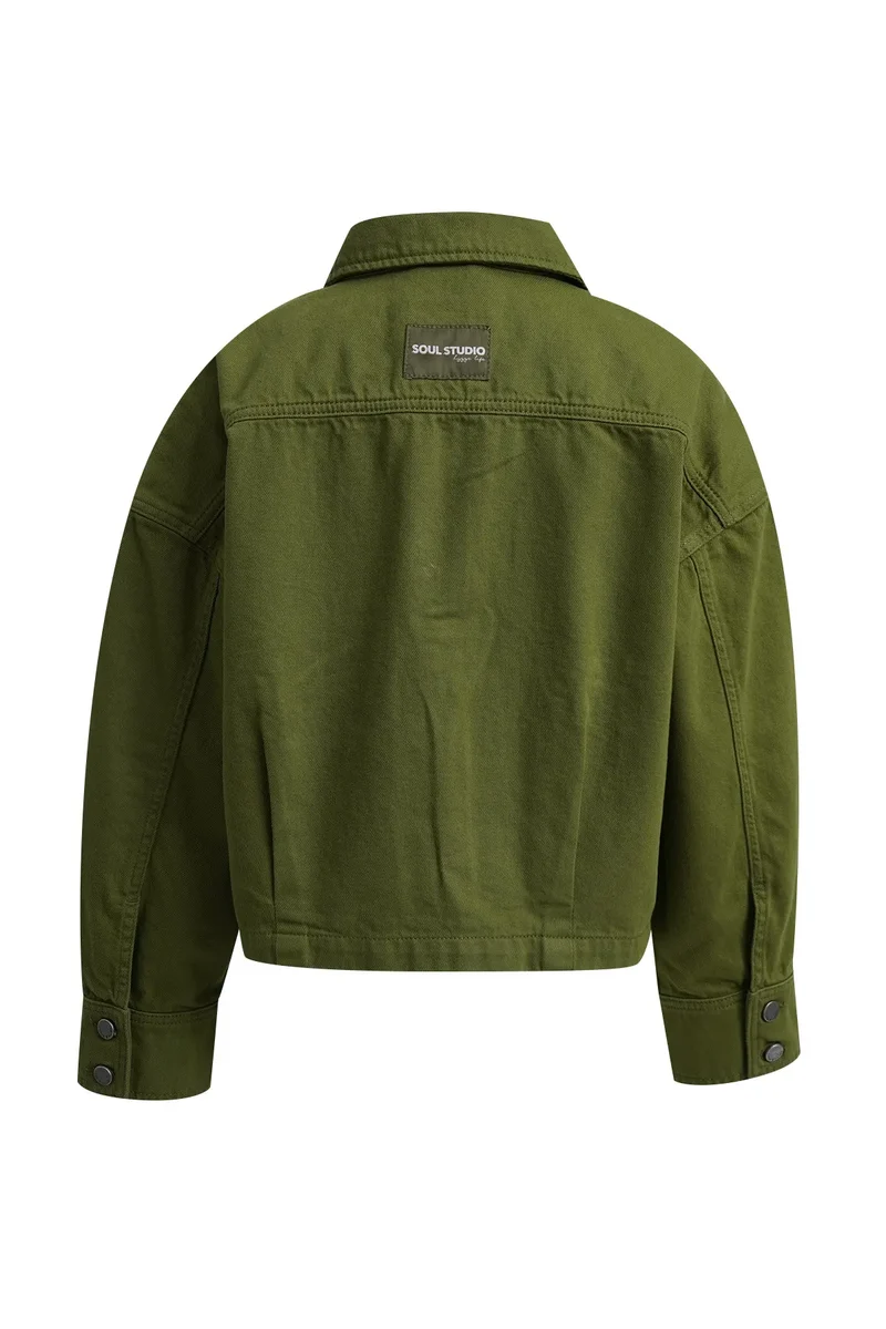 Jeansjacke aus Baumwolle