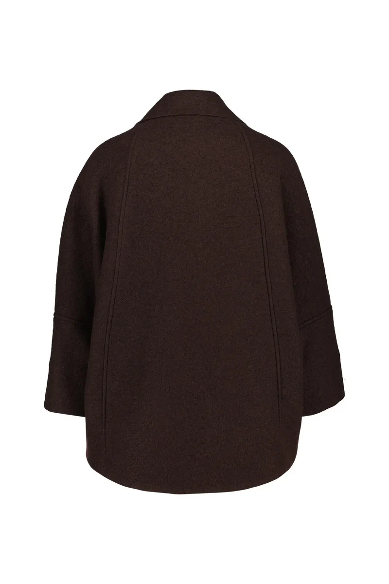 Wolljacke PARMA mit aufliegendem Kragen
