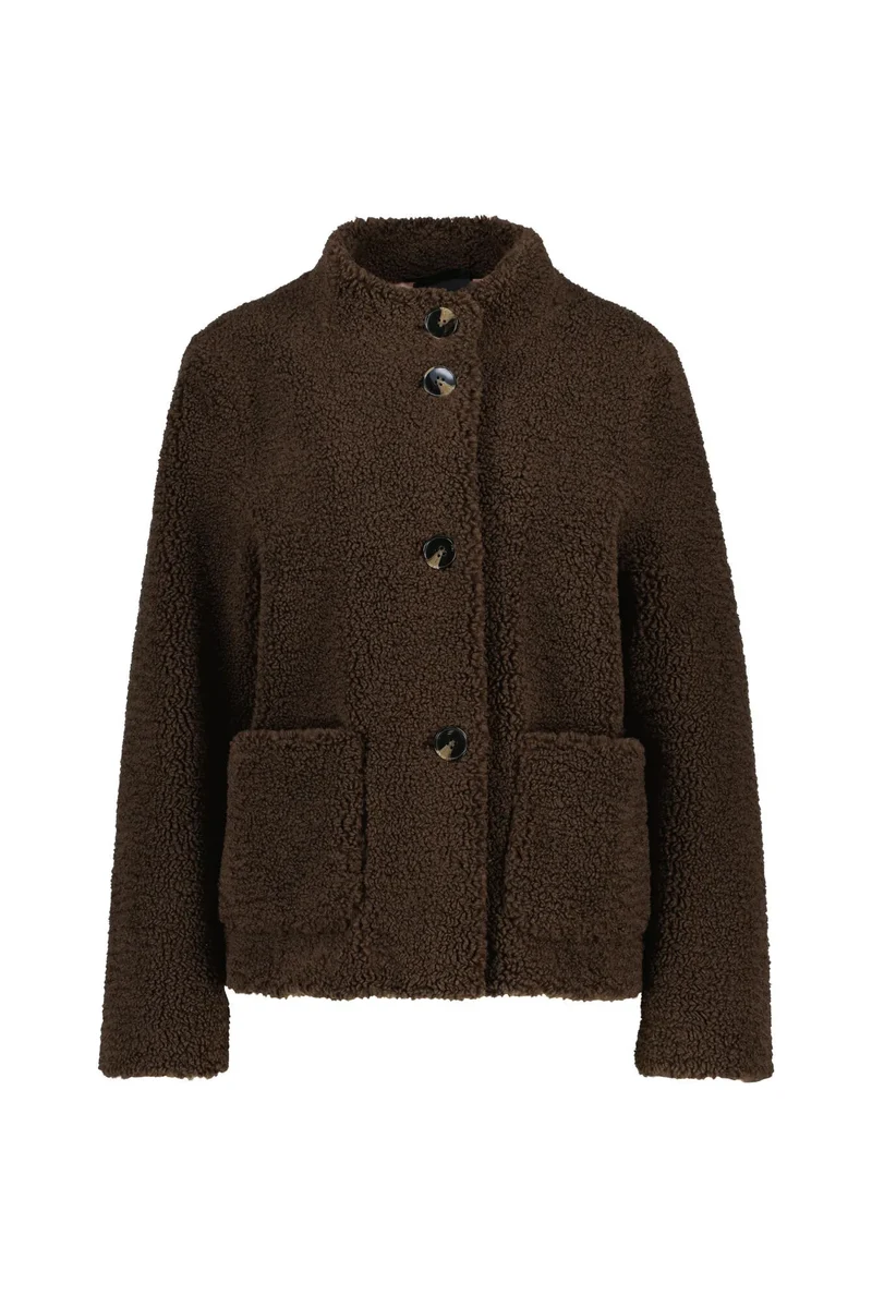 Teddyjacke AUGSBURG mit Stehkragen