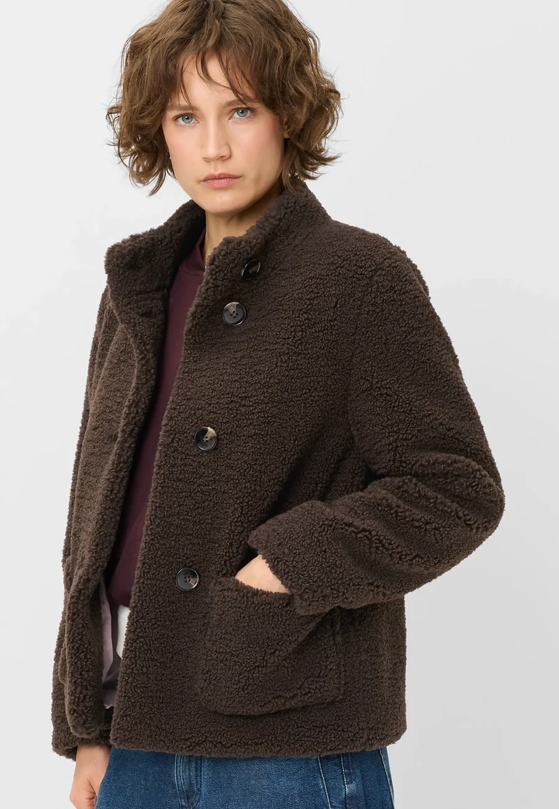 Teddyjacke AUGSBURG mit Stehkragen
