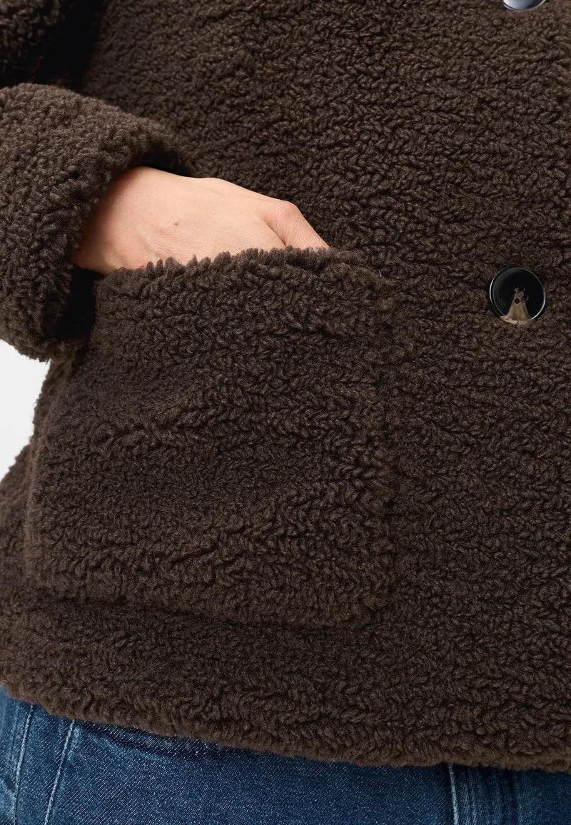 Teddyjacke AUGSBURG mit Stehkragen