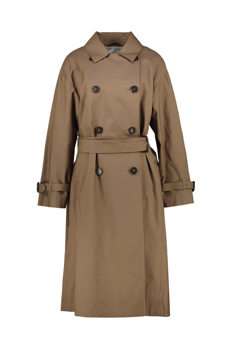 Trenchcoat aus Baumwollmix