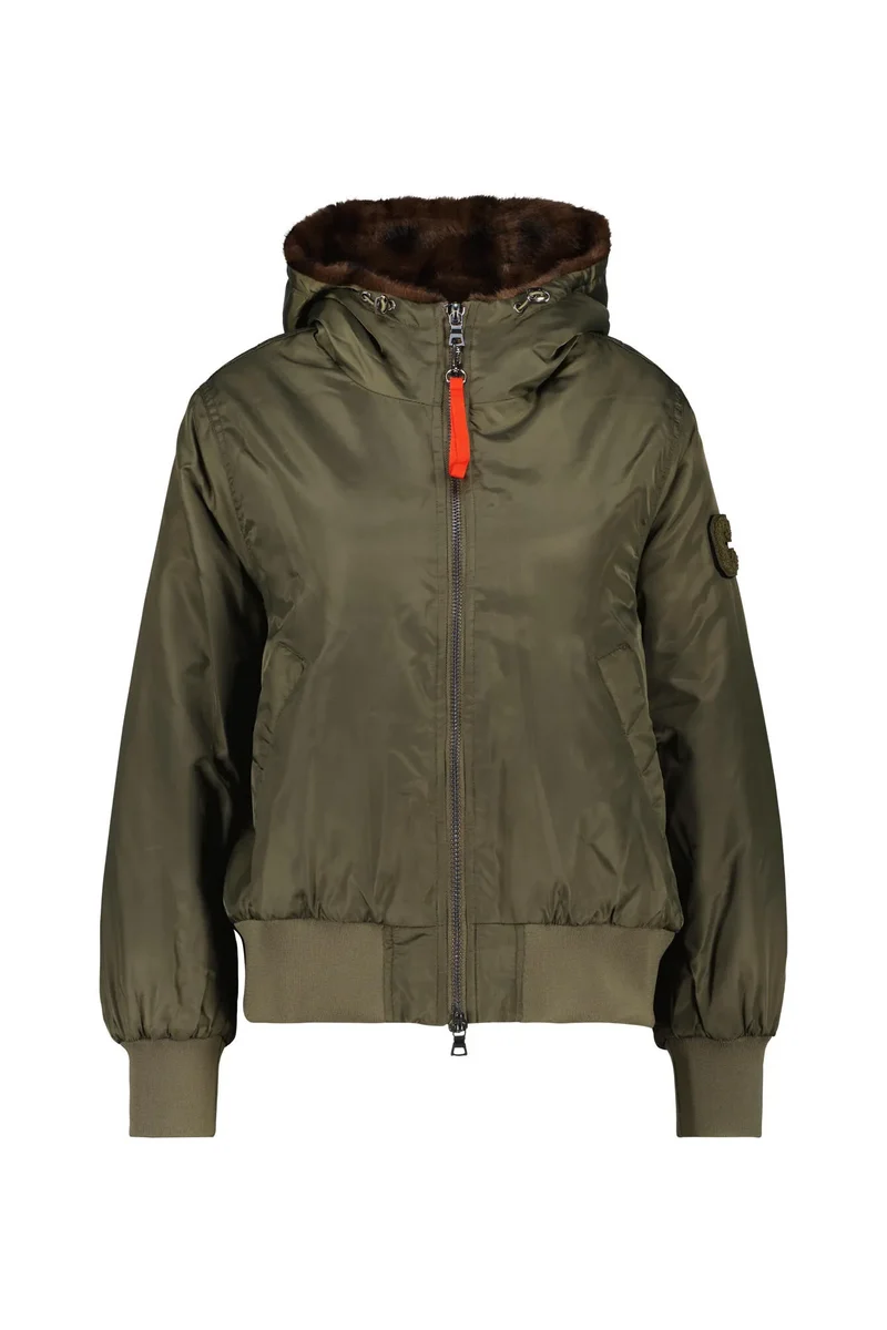 Bomberjacke TRIENT mit Kapuze