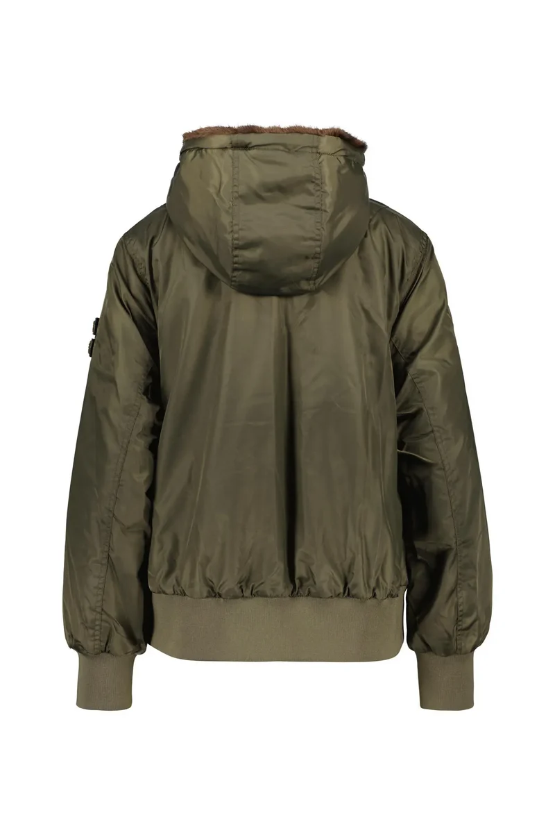 Bomberjacke TRIENT mit Kapuze