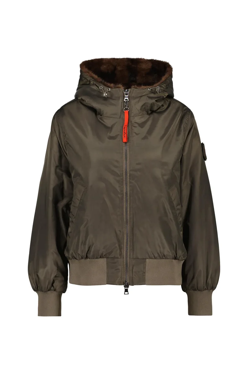 Bomberjacke TRIENT mit Kapuze