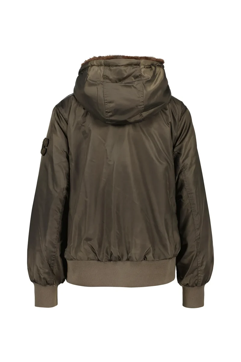 Bomberjacke TRIENT mit Kapuze