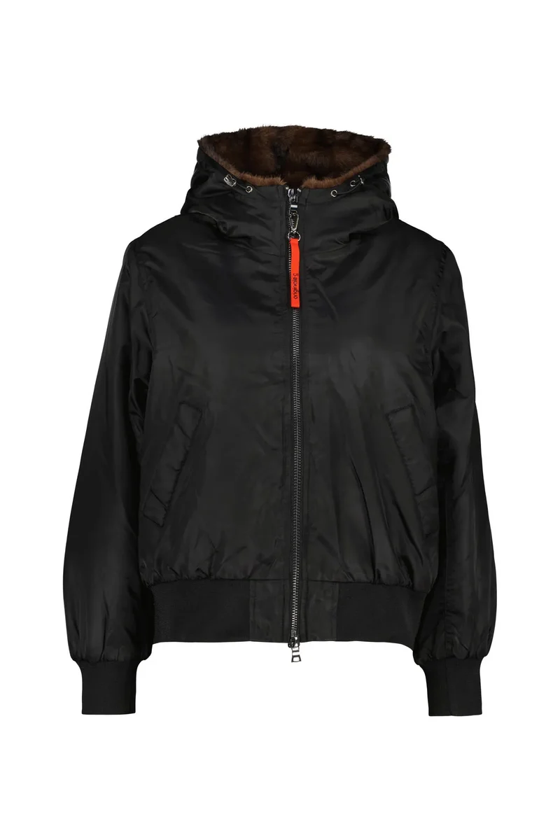 Bomberjacke TRIENT mit Kapuze
