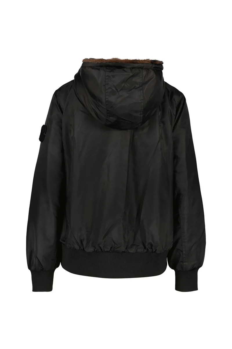 Bomberjacke TRIENT mit Kapuze