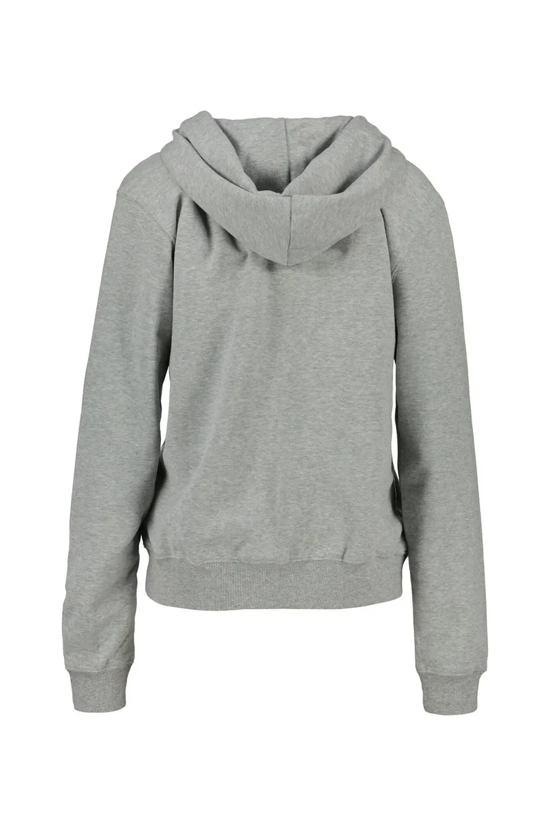 Sweatshirtjacke aus Baumwollmix