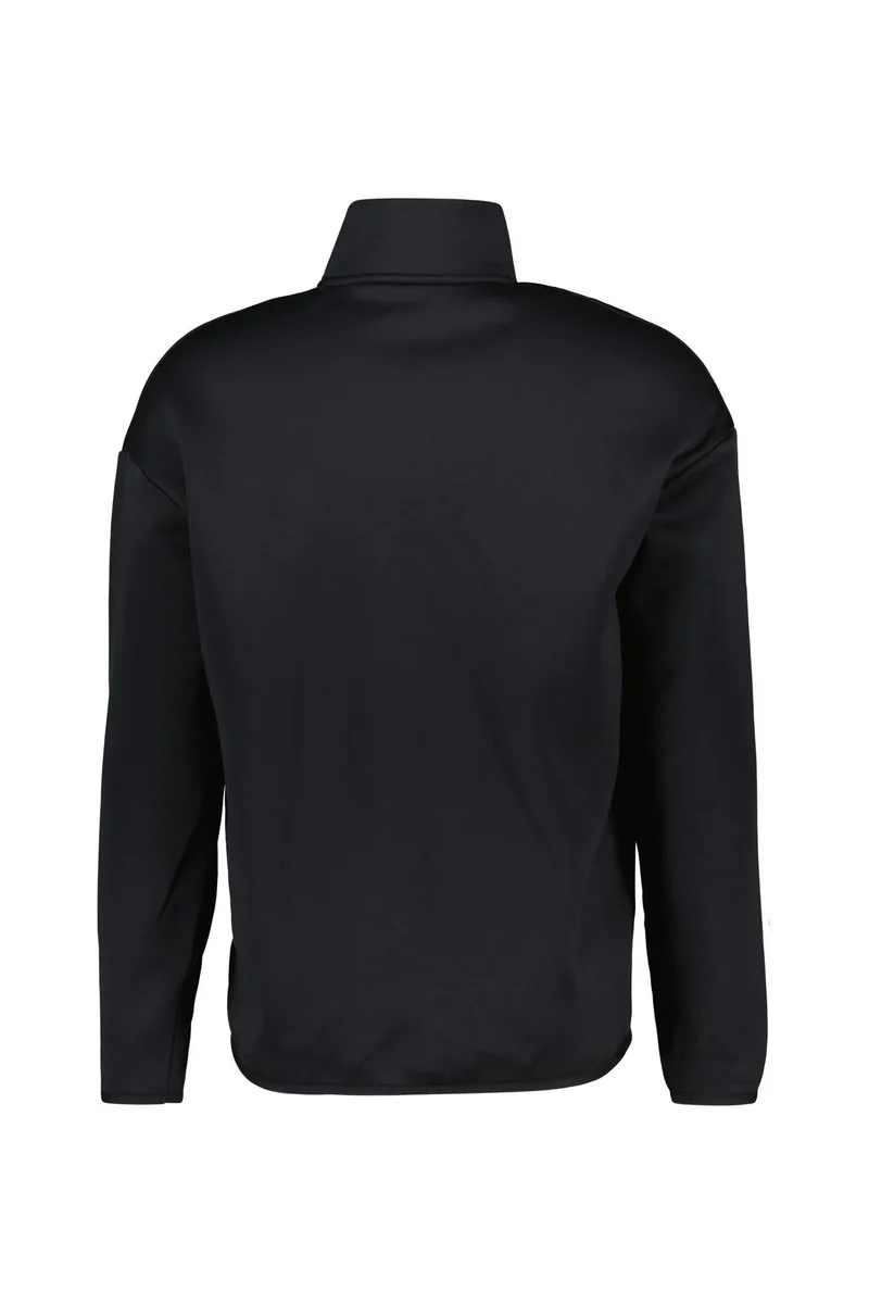 Fleecepullover mit Stehkragen