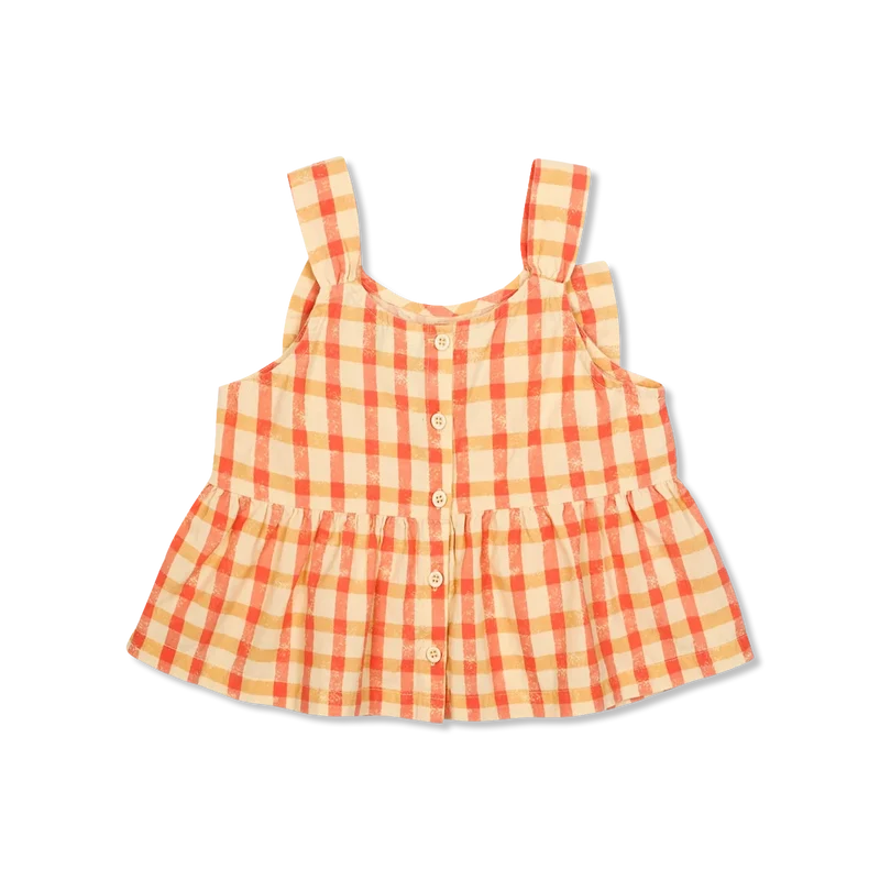 Checked Top