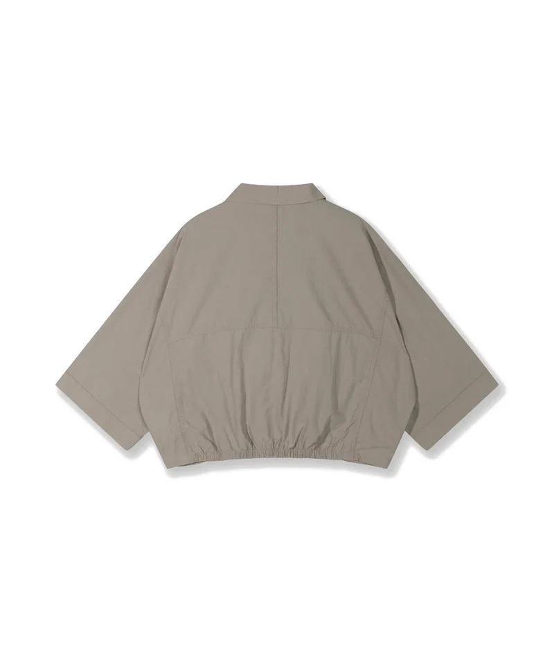 Bluse oversized aus Baumwolle