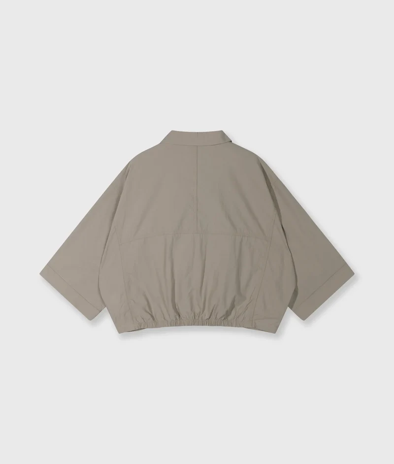 Bluse oversized aus Baumwolle