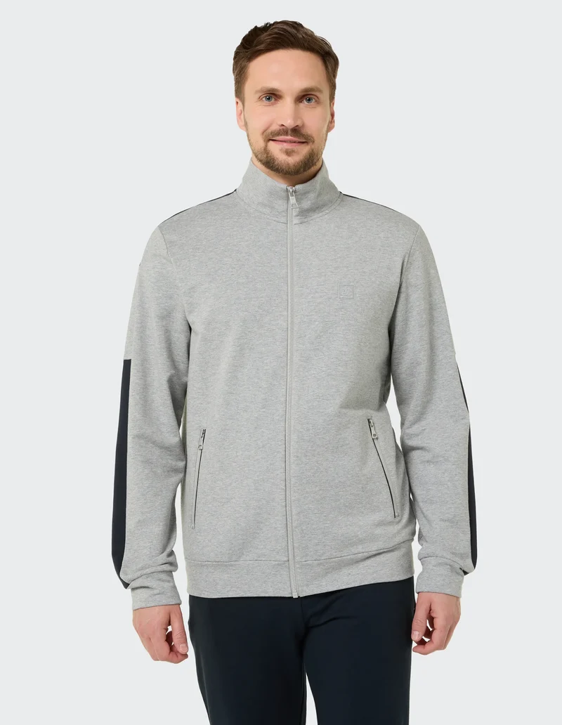 Sweatshirtjacke LORENZ aus Baumwollmix