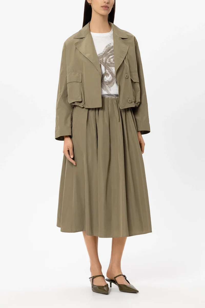 Blouson mit Reverskragen