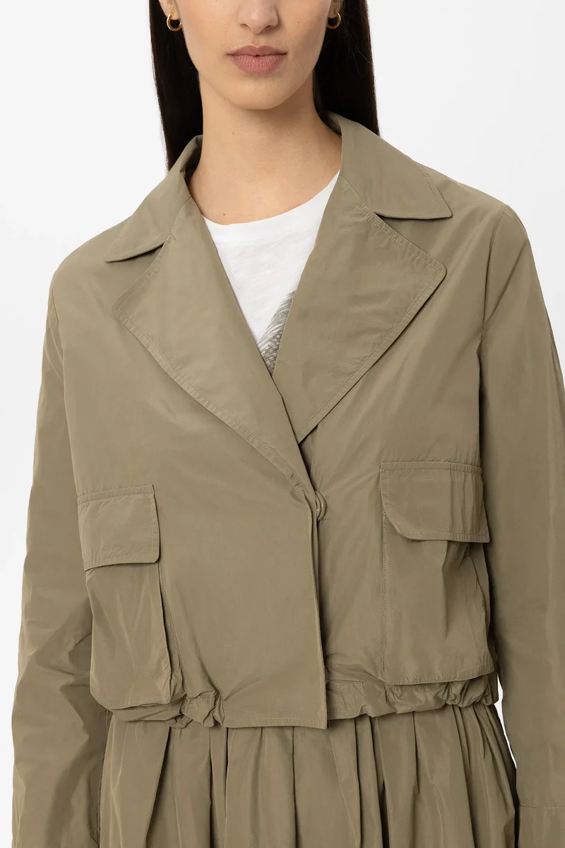 Blouson mit Reverskragen