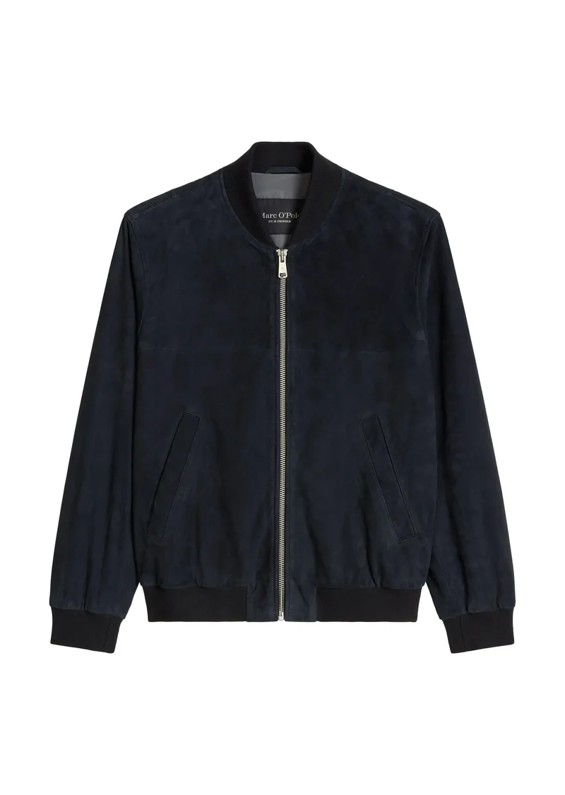 Lederjacke Regular Fit