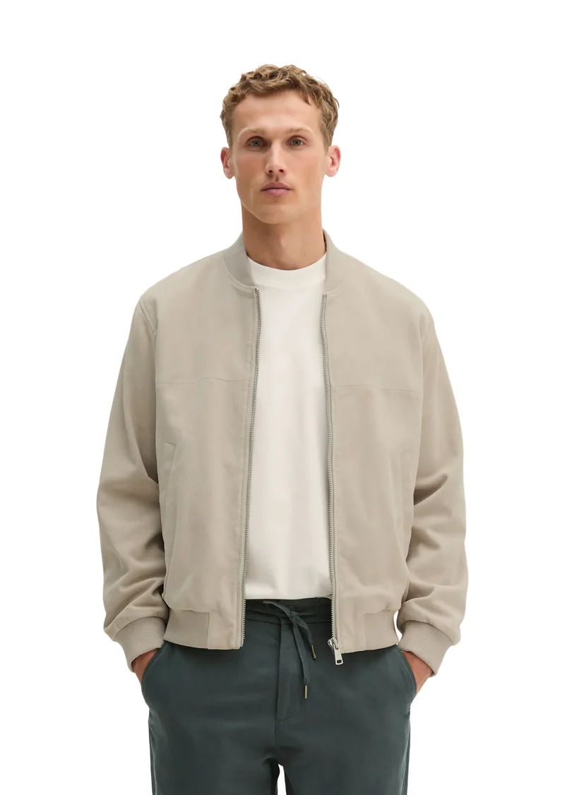 Lederjacke Regular Fit