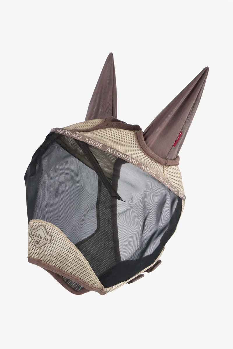 Kudos AeroGuard Halbmaske gegen Fliegen Pecan XS