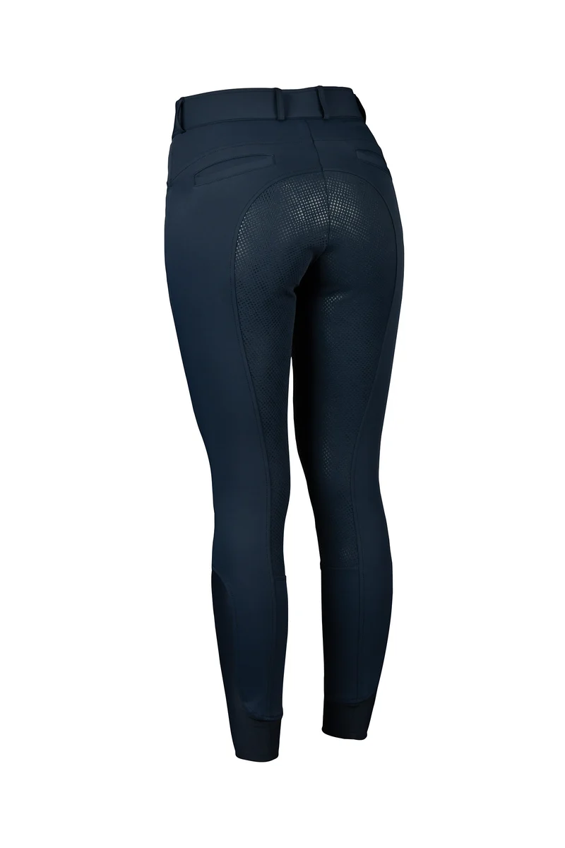 Duet Damen Reithose mit Vollbesatz Ink Blue 40